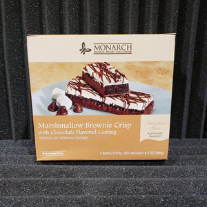 Marshmallow Brownie Crisp Bar